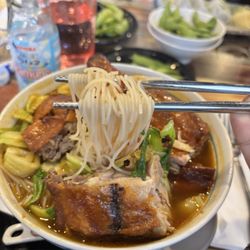 Akarui Sushi & Wok - Spicy Duck Noodle Soup