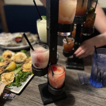 Captain Brad's Coastal Kitchen - Margarita flight - Seafood Near Me - Tomball, Texas