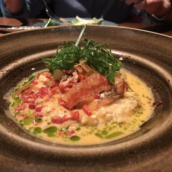 Mountain Standard - Shrimp and grits ($17) - New American Near Me - Vail, Colorado Mountain Standard - Shrimp and grits ($17) - New American Near Me - Vail, Colorado
