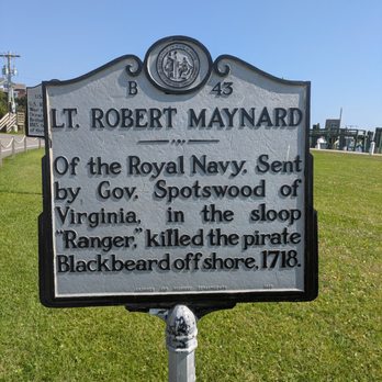 Lt Robert Maynard - Lt. Robert Maynard Historical Marker, Ocracoke - Landmarks & Historical Buildings Near Me - Ocracoke, North Carolina Lt Robert Maynard - Lt. Robert Maynard Historical Marker, Ocracoke - Landmarks & Historical Buildings Near Me - Ocracoke, North Carolina