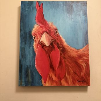 Big Pine Rooster - Well I do meet the big pine rooster he is in the potty. - American Near Me - Big Pine Key, Florida