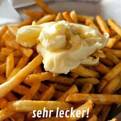 Red Lion Tavern - Great with mayo - would love to have some curry ketchup!