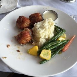 Crab stuffed shrimp
