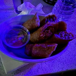Mic Drop Social - Cheeseburger Egg Rolls