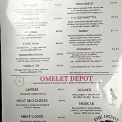 Railway Cafe - Menu