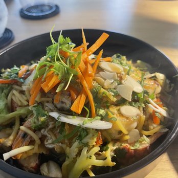 Miggs - Padthai with spaghetti Noodles and lot of shrimp. - Diners Near Me - Dunedin, Florida Miggs - Padthai with spaghetti Noodles and lot of shrimp. - Diners Near Me - Dunedin, Florida