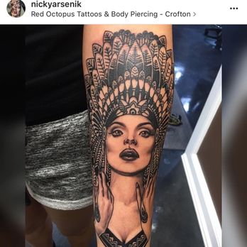 Red Octopus Tattoos - Piercing Near Me - Crofton, Maryland Red Octopus Tattoos - Piercing Near Me - Crofton, Maryland