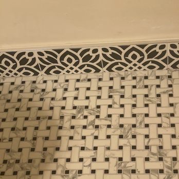 Imperial Tile - Mosaic floor hallway bathroom - Flooring Near Me - Shrewsbury, New Jersey