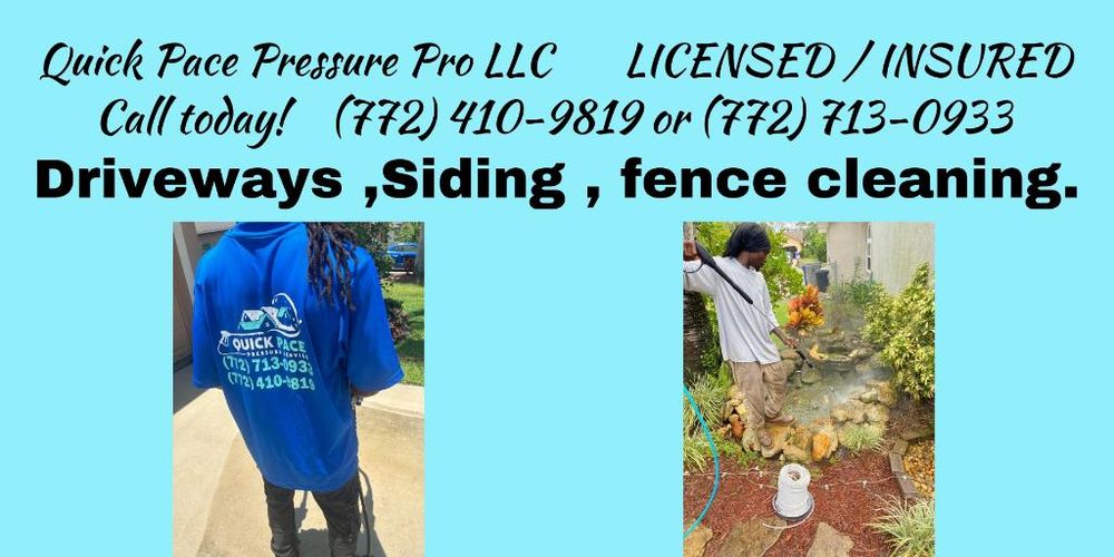 QUICK PACE PRESSURE PRO Vero Beach, Florida Pressure Washers Phone Number Yelp