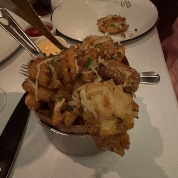 Quality Meats - Parmesan Waffle Fries - Steakhouses Near Me - New York, New York Quality Meats - Parmesan Waffle Fries - Steakhouses Near Me - New York, New York