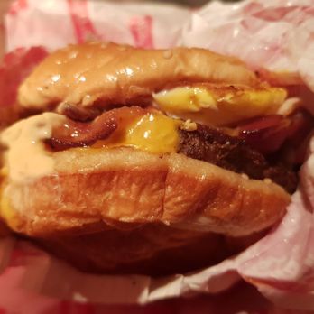 Tasty Burger - Rise and Shine burger with chipotle mayo instead of ketchup - Burgers Near Me - Boston, Massachusetts