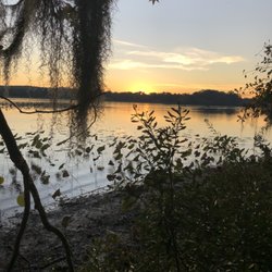 Lake Point Resort State Park - Sunset over Lake Eufaula