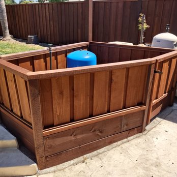 FCR Fence & Deck - Quality work by Hector. He took extra time and effort to make angled cuts on this odd shaped well enclosure. Turned out great! - Fences & Gates Near Me - Martinez, California FCR Fence & Deck - Quality work by Hector. He took extra time and effort to make angled cuts on this odd shaped well enclosure. Turned out great! - Fences & Gates Near Me - Martinez, California