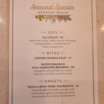 Great Maple - New American Near Me - Newport Beach, California