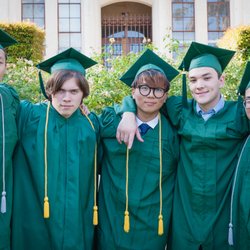 Some of our wonderful high school graduates.