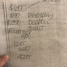 The extra hidden costs that won't be listed prior - they will just have you give your details and agree to have a bill send later.