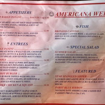 Rosy Tomorrows Restaurant - Specials menu - American Near Me - Danbury, Connecticut