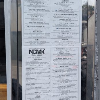 NDMK Fish House - Menu - Sushi Bars Near Me - Avalon, California