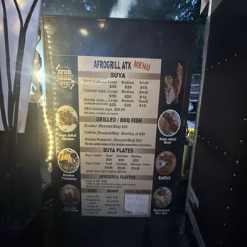 Afro Grill - Menu - Food Trucks Near Me - Austin, Texas Afro Grill - Menu - Food Trucks Near Me - Austin, Texas