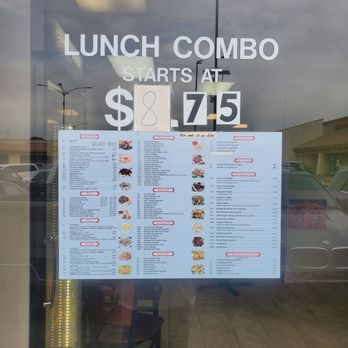 Asian Chef - Lunch menu - Chinese Near Me - Las Vegas, Nevada
