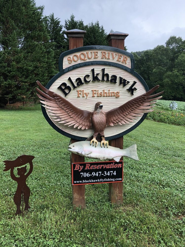 Blackhawk Fly Fishing Logo