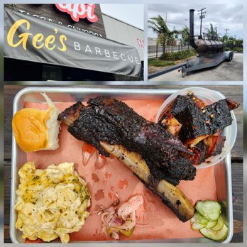 Gee's Barbecue - Dino Rib, Beef Burnt Ends, and Mac n Cheese. - Barbeque Near Me - Santa Ana, California Gee's Barbecue - Dino Rib, Beef Burnt Ends, and Mac n Cheese. - Barbeque Near Me - Santa Ana, California
