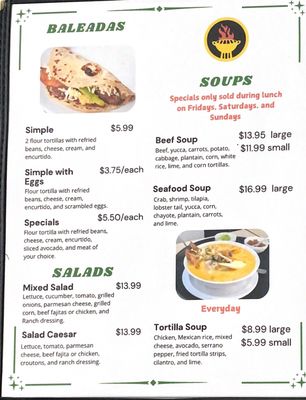 Menu photo 7 El Anafre Houston, TX