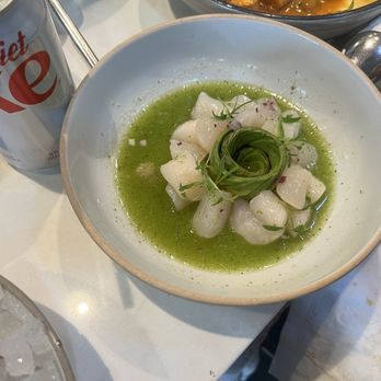 Holbox - Scallops aguachile - Latin American Near Me - Los Angeles, California Holbox - Scallops aguachile - Latin American Near Me - Los Angeles, California