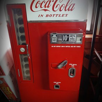 The Gas Station - vintage Coke machine - Barbeque Near Me - Bastrop, Texas The Gas Station - vintage Coke machine - Barbeque Near Me - Bastrop, Texas