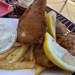 Street Treats - Three-piece cod, fish and chips
