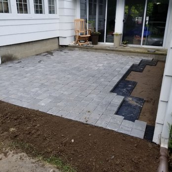 Ken Pym & Son - a patio being installed - Excavation Services Near Me Ken Pym & Son - a patio being installed - Excavation Services Near Me