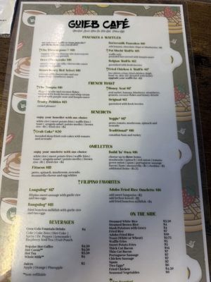 Menu photo 1 Guieb Cafe Aiea, HI Menu photo 1 Guieb Cafe Aiea, HI