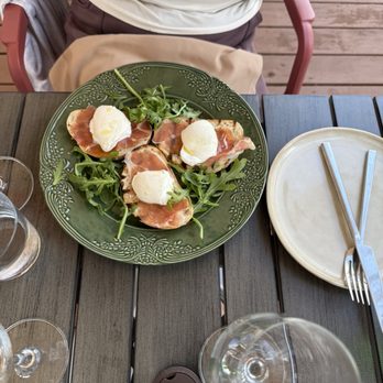 Bottega Salaria - Bruschetta Burrata & Prosciutto - Italian Near Me - Fredericksburg, Texas Bottega Salaria - Bruschetta Burrata & Prosciutto - Italian Near Me - Fredericksburg, Texas