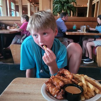 California Dreaming - Tempura battered chicken strips - American Near Me - Surfside Beach, South Carolina California Dreaming - Tempura battered chicken strips - American Near Me - Surfside Beach, South Carolina