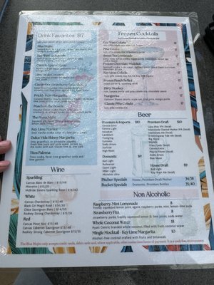 Menu photo 5 Blue Mojito Pool Bar & Grill Key West, FL Menu photo 5 Blue Mojito Pool Bar & Grill Key West, FL
