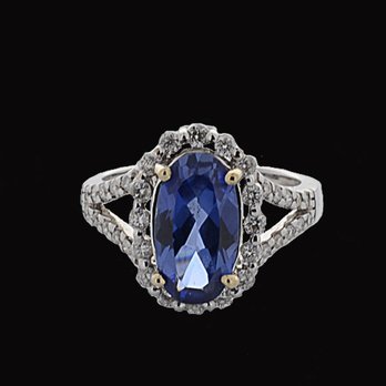 Lee Richards Fine Jewelry - 18kt White-Gold mounting with diamonds .57ct. RGD650 - Jewelry Near Me - Point Pleasant, New Jersey Lee Richards Fine Jewelry - 18kt White-Gold mounting with diamonds .57ct. RGD650 - Jewelry Near Me - Point Pleasant, New Jersey