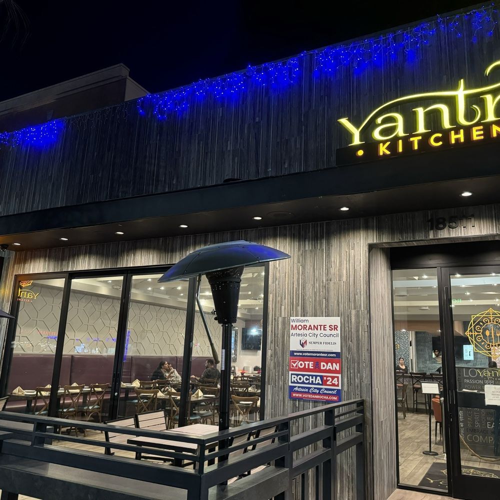 Yantra Kitchen - Outside - Indian Near Me - Artesia, California