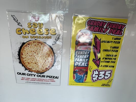 Pinks Pizza by null