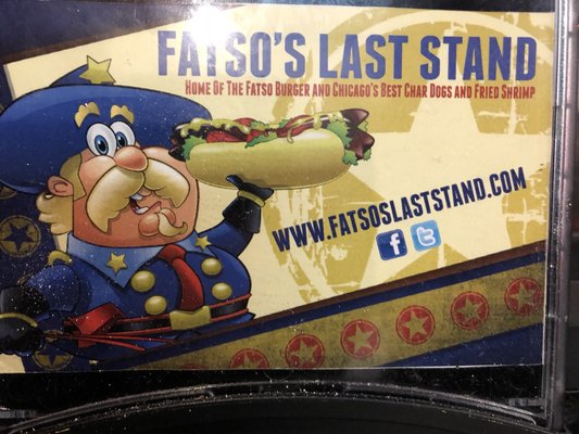Menu photo 4 Fatso's Last Stand Chicago, IL