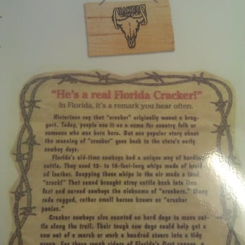 Crackers Cafe - History of "The Cracker" - Coffee & Tea Near Me - Indiantown, Florida