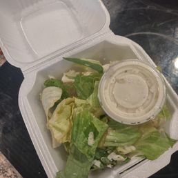 Salad from to go order Salad from to go order
