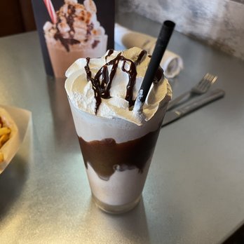 Society Burger - Chocolate shake - Burgers Near Me - Tulsa, Oklahoma