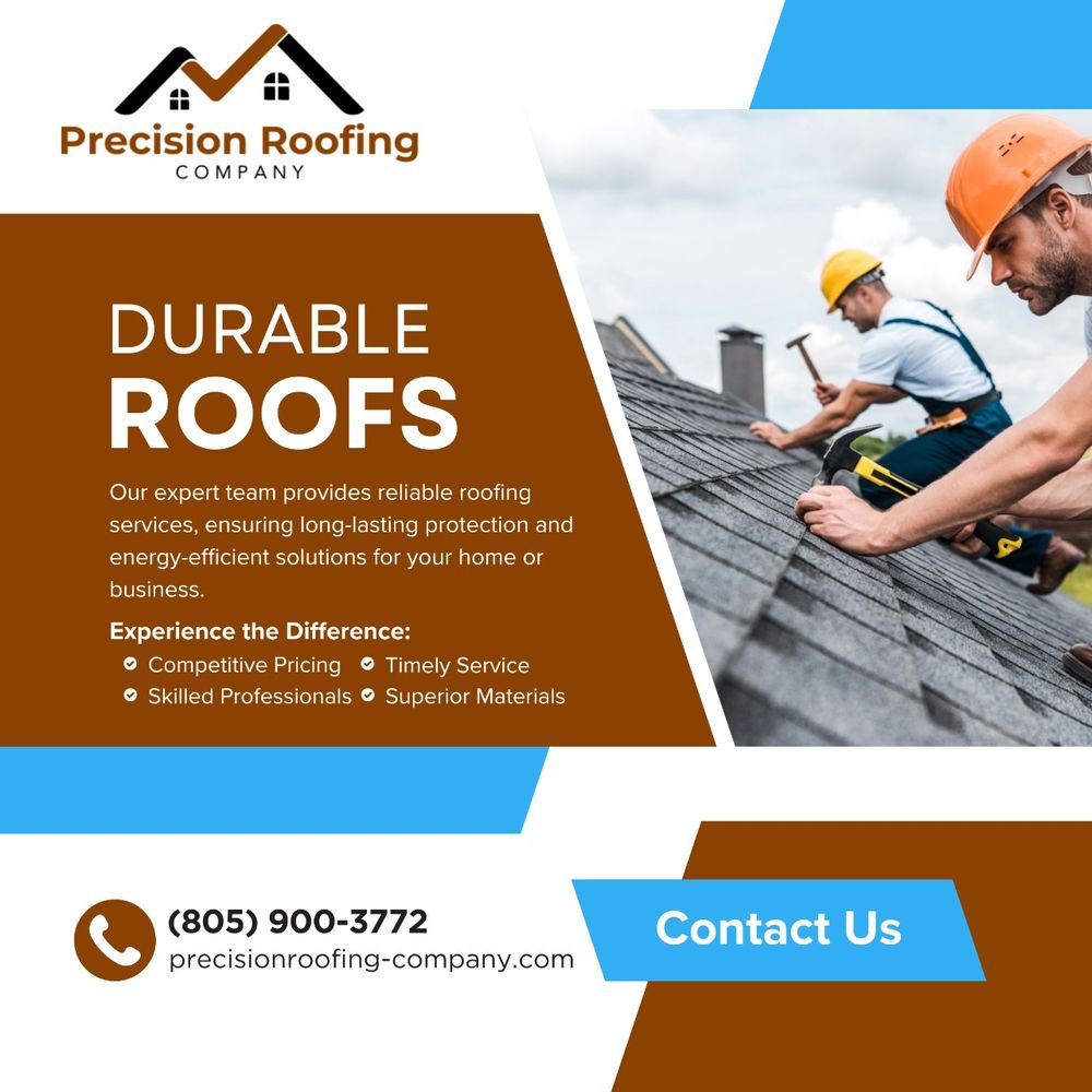 Slide of Precision Roofing Company