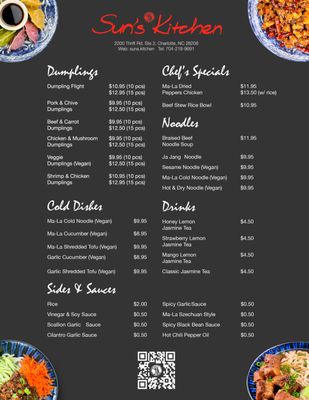 Menu photo 5 Sun's Kitchen Charlotte, NC