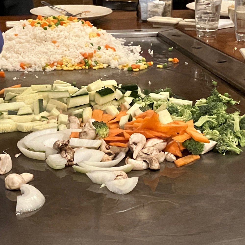 Sakura - Lots of veggies and loads of fried rice. - Japanese Near Me - Woodbridge, Virginia Sakura - Lots of veggies and loads of fried rice. - Japanese Near Me - Woodbridge, Virginia