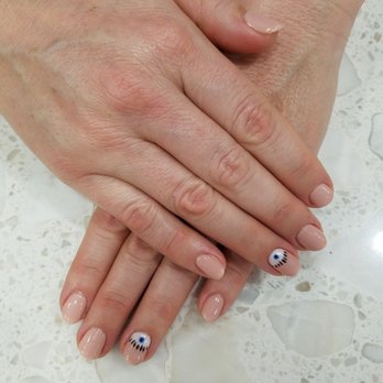 Nail Bar & Spa - Cute evil eye nails! - Nail Salons Near Me - Austin, Texas