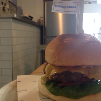 Ben's Burgers - Classic Burger. One of three burgers on the lunch & dinner menu. - Burgers Near Me - Fortitude Valley, QLD