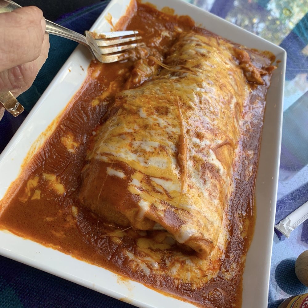 El Zarape - Burrito, I forgot what kind. - Mexican Near Me - Cypress, California