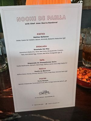 Menu photo 5 Del Rey Palm Springs, CA