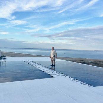 Affordable Solar Hot Water and Power - Solar electric thin film on the beach - Solar Installation Near Me Affordable Solar Hot Water and Power - Solar electric thin film on the beach - Solar Installation Near Me